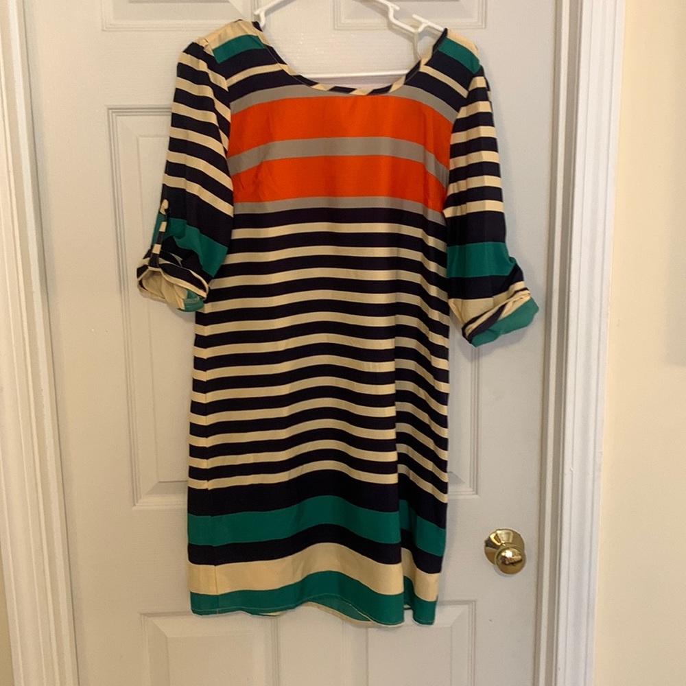 Live 4 truth color block dress new
